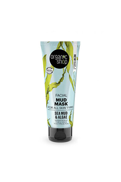 organic shop Sea Mud Mascarilla Facial Todo Tipo De Pieles 75ml