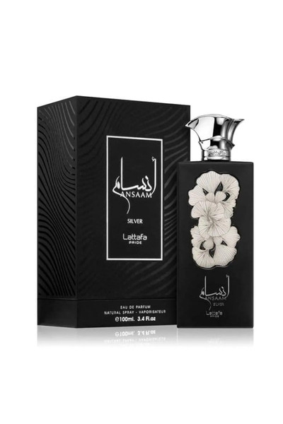lattafa Ansaam Silver Eau De Parfum 100ml Spray