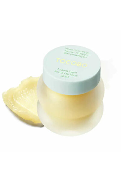 TOCOBO Mască de buze cu exfoliant și zahăr și lămâie 20 ml