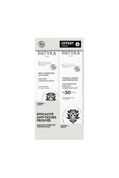 PATYKA Pachet Ser Perfect Anti-Pete 30ml + Fluid SPF30 50ml