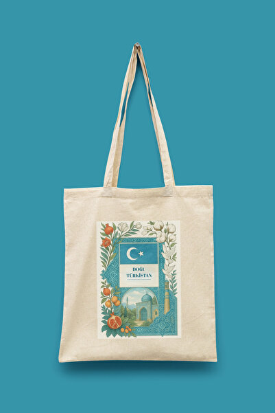 Bi Dünya Haber Seria Colaj - Seria Orașe din Orientul Turcistanului Geantă To...