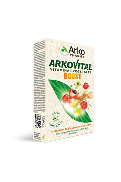 Arkopharma Arkovital Boost 24 Chewable Tablets