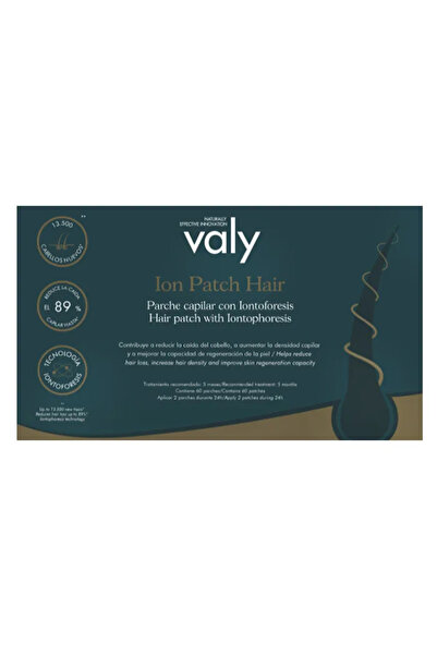 Valy Plasturi Ion pentru păr, iontoforeză, 60 de plasturi