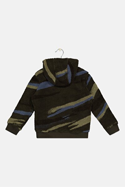 JACK WİLLS Kids Boy Camouflage Long Sleeve Hoodie, Multicolor