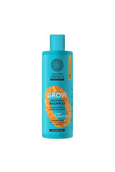 Natura Siberica Oblepikha Grow Peptides Champu Cabello Debil 400ml