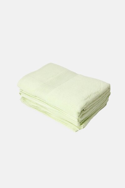 English Laundry 6 Pieces Bath Towels Set, Lime Green