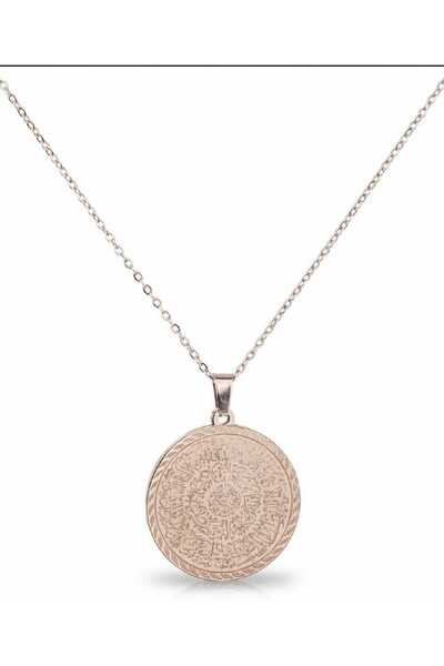 Outletore قلادة فضية اللون مكتوب عليها 'هيليي الشرف' من الفولاذ المقاوم للصدأ...