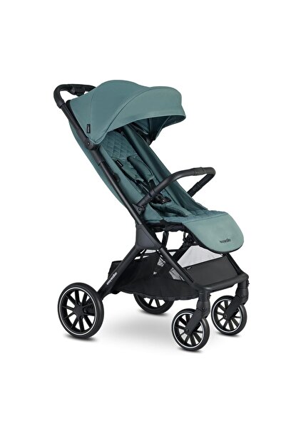 Jackey Xl Tek Tuşla Otomatik Katlanan Bebek Arabası Forest Green