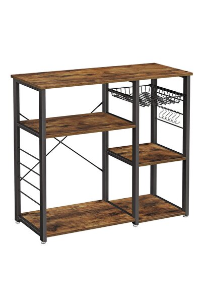 Hype Store Vasagle Alinru Mutfak Fırıı Kahve Bar Mikrodalga Fırın Standı Çeli...