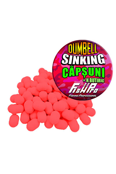 Fish Pro Dumbell Sinking Strawberries -N Butyric 40G