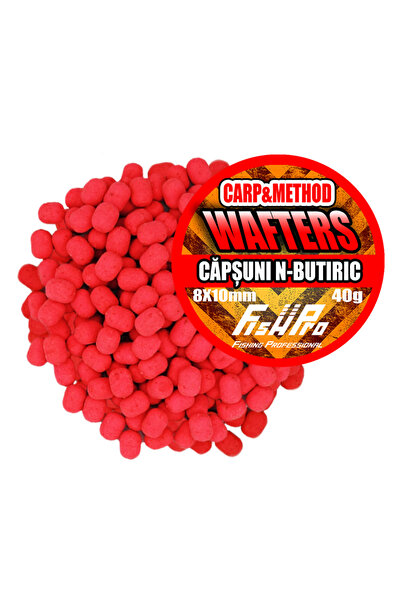 Fish Pro Wafters Carp&Method Strawberries N Butter 8X10Mm 40G