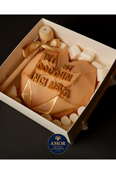 amorartısanchocolate İyi Ki Doğdun Temalı Katkısın Belçika Çikolatasından Üre...