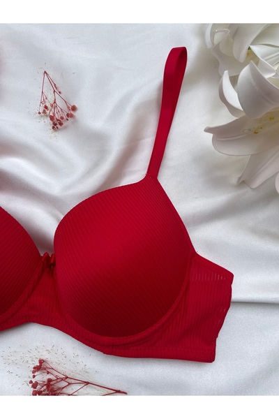 SİNTRA LINGERIE Fitilli Basic Destekli Push Up Sütyen