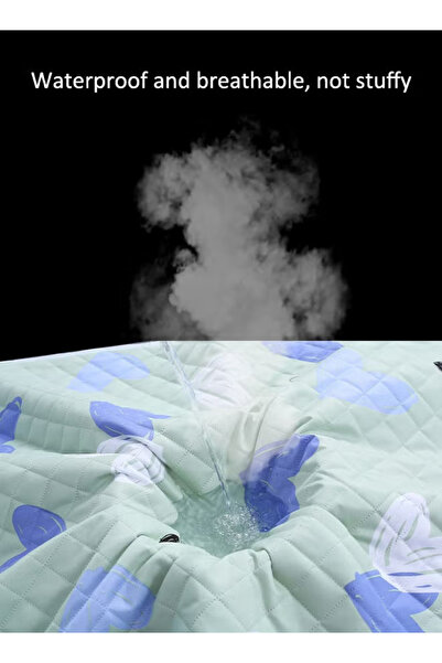 Generic 80x120cm Waterproof Baby Mattress Pad, Washable Baby Urine Pad, Women's Menstrual Mattress, Reusable