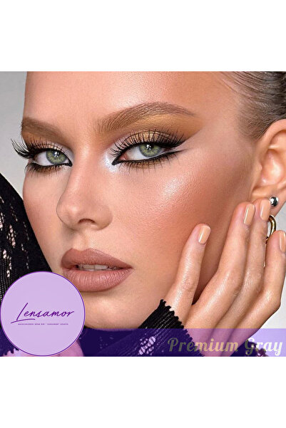 Takmakirpiğim Premium Gray Yeşil-Gri Renk Yıllık Kullanım