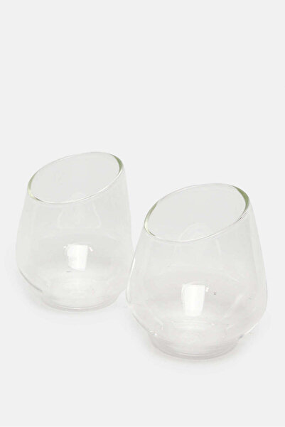 REDTAG Borosilicate Slanted Glass Set (2 Piece)