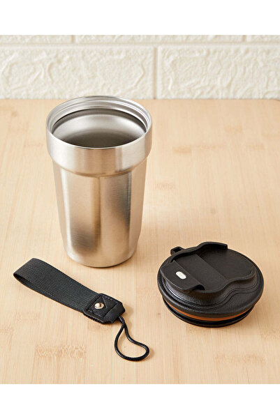 REDTAG Silver Solid Travel Mug (350ml)