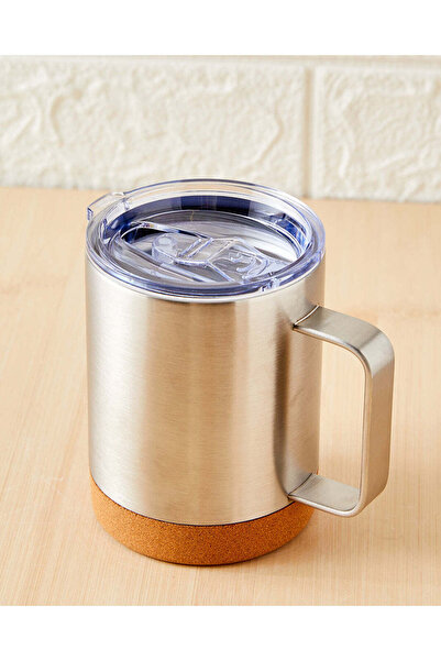REDTAG Silver Solid Travel Mug (350ml)