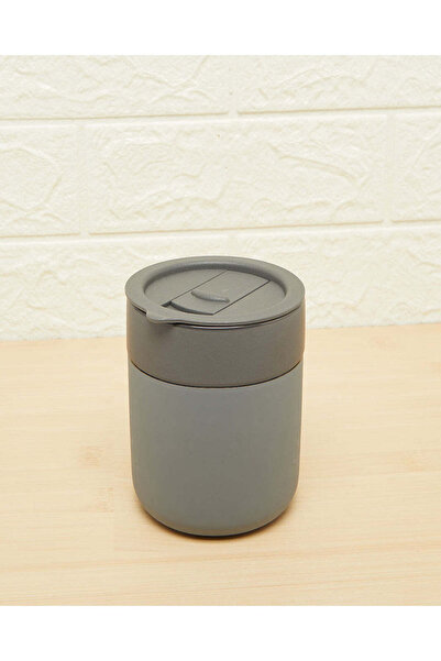 REDTAG Charcoal Travel Mug With Silicon Lid Cover