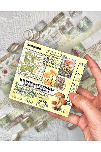 ZeCo Collection Vintage Botanik 20’li Washibant Seti Wilderness Remains Seris...