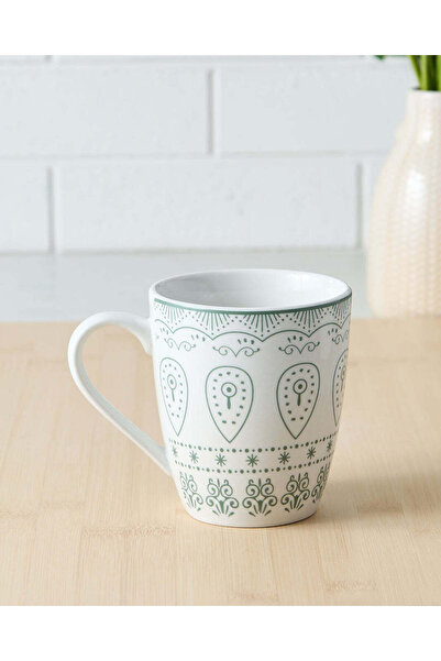 REDTAG كوب مطبوع عليه زهور خضراء