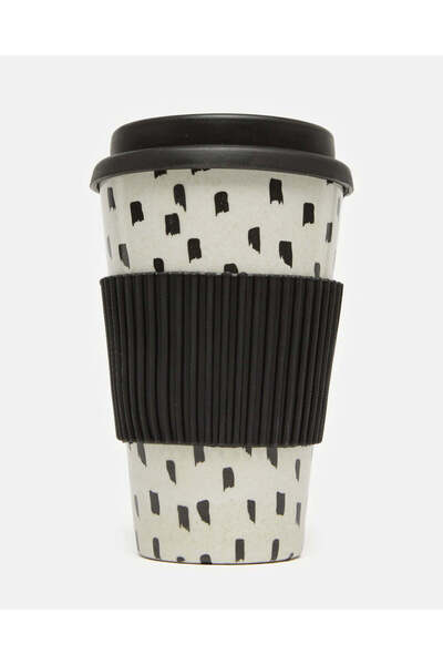 REDTAG Grey Bamboo Travel Mug