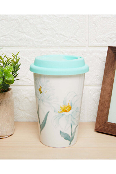 REDTAG Blue Travel Mug With Silicone Lid (14 oz)