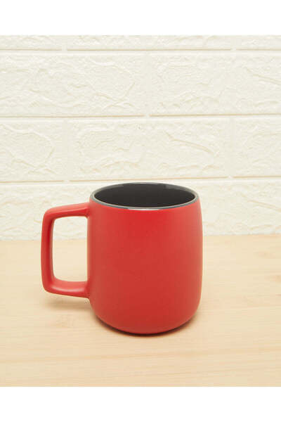 REDTAG Red Matt Finish Mug (450ml)