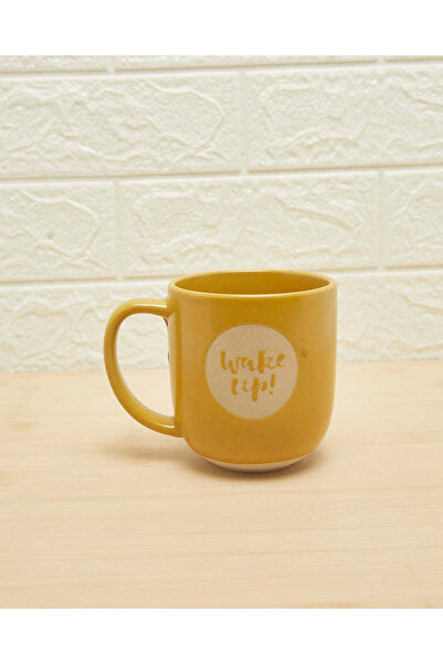 REDTAG كوب مطبوع عليه كلمة "استيقظ يا خردل"