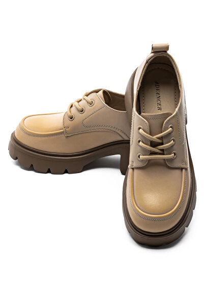 advancer Pantofi Casual Dama din piele naturala 66920 Galben