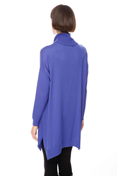 ON Γυναικείο μίντι τουνίκ oversized με ψηλό λαιμό - Casual chic