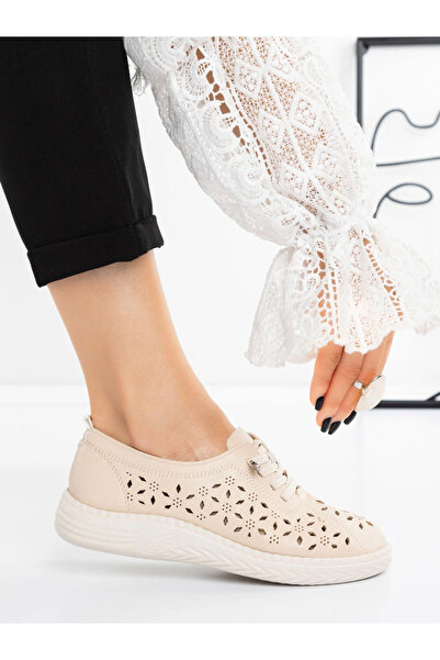 mei Γυναικεία Casual Παπούτσια 5XJ61 Μπεζ