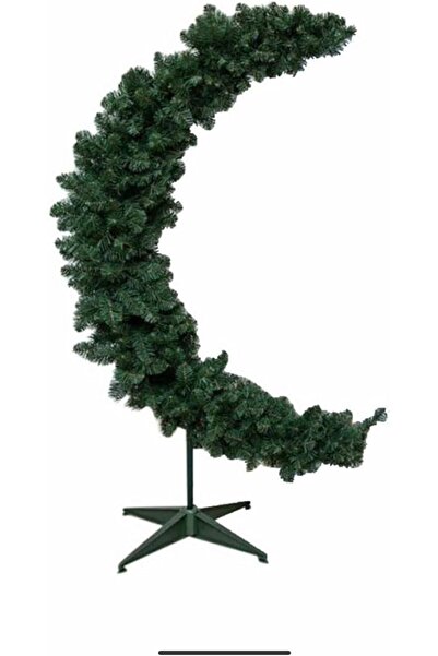 Generic Ramadan Crescent Moon Ornament for Home & Festive Decor – Green (180cm)