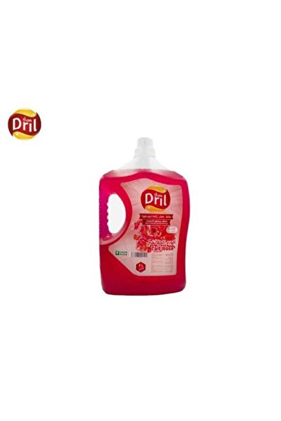 Dril صندوق منظف ومطهر أرضيات برائحة الورد الطائفي، علبة ٦ × ٣ لتر