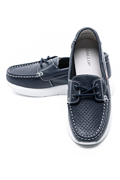 gallop Women's Casual Shoes Made of Genuine Leather K98292 Dark Blue