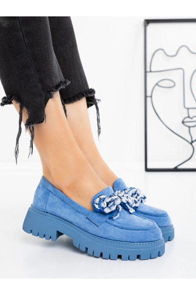 mei Pantofi Casual Dama 5LN10 Albastru