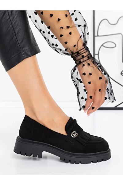 mei Pantofi Casual Dama 5LN8 Negru