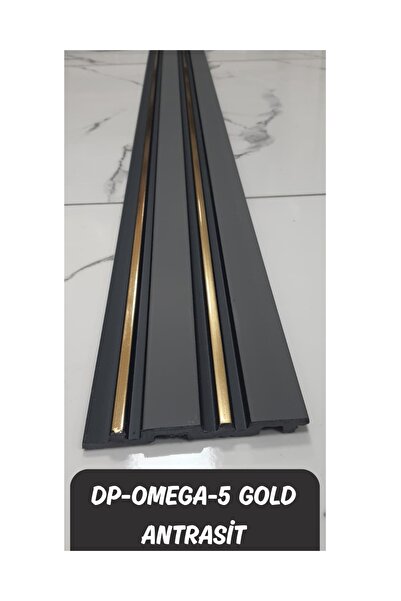 DEKORCUM DUVAR ÇITA LAMBRİ ANTRASİT GOLD LAMBRİ 4 adet fiyatıdır