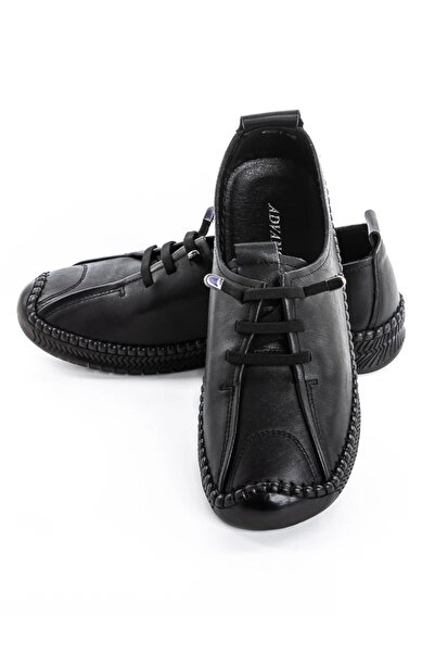 advancer Γυναικεία Casual Παπούτσια από Γνήσιο Δέρμα 2071X Μαύρα