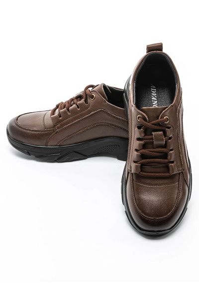 advancer Γυναικεία Casual Παπούτσια από Γνήσιο Δέρμα N3311 Καφέ