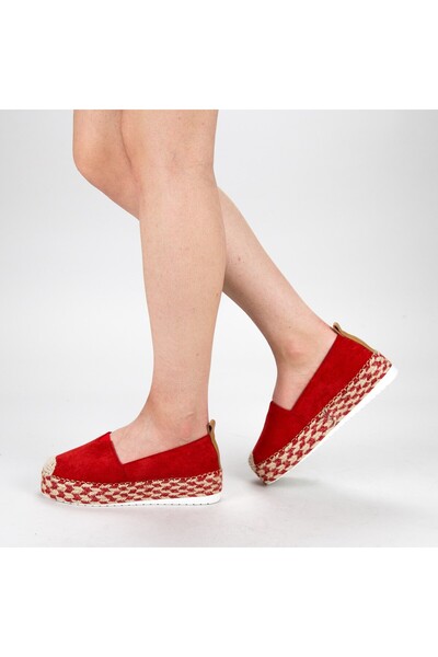 Botinelli Women's Casual Shoes with Platform BL00029 Red