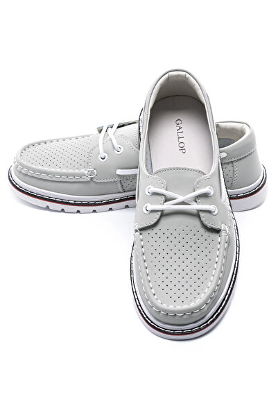 gallop Women's Casual Shoes Made of Genuine Leather K98104 Grey