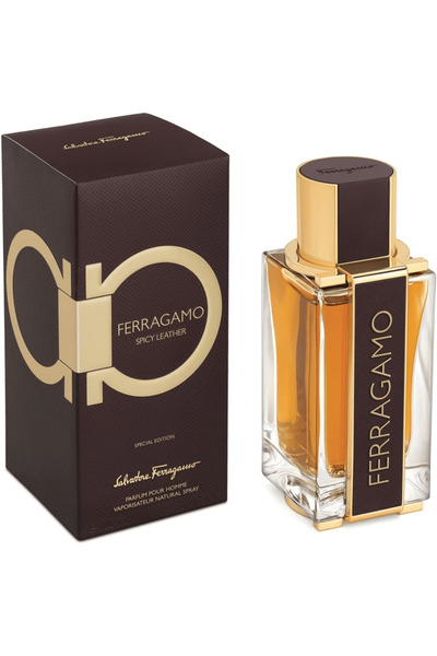 Salvatore Ferragamo عطر سبايسي ليذر او دي بارفان للرجال من سلفاتوري فيراجامو،...