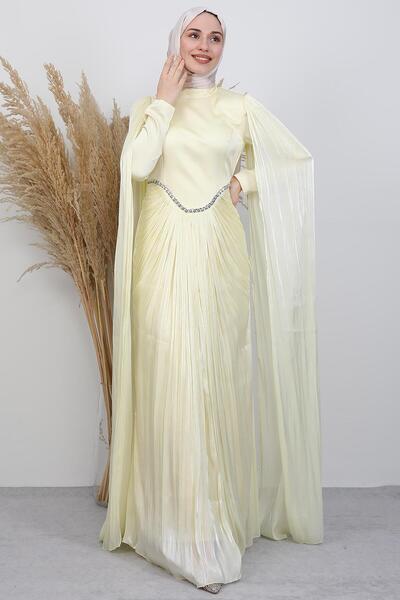 GİYZAMİLA Armin Yoryo Evening Dress Yellow