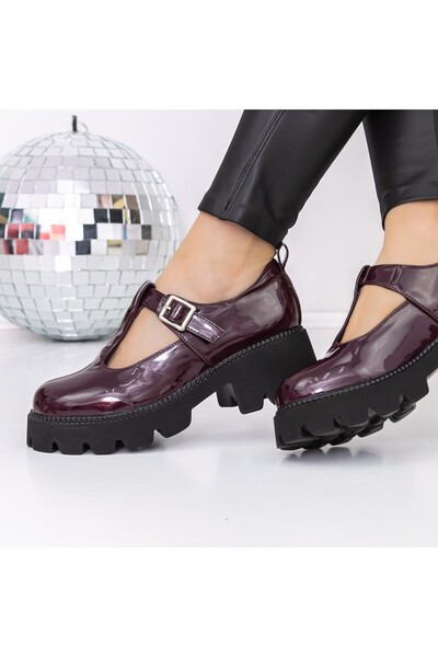 mei Pantofi Casual Dama 3LE21 Visiniu