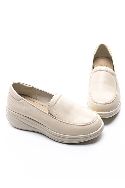 FORMAZIONE Women's Casual Shoes 23686 Cream