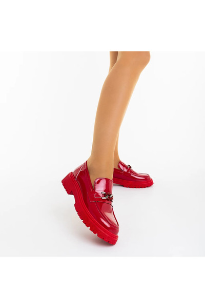 Costa Sol Women's Casual Shoes 8801-1 Burgundy