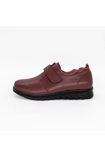 gallop Women's Casual Shoes Made of Genuine Leather 231150 Burgundy