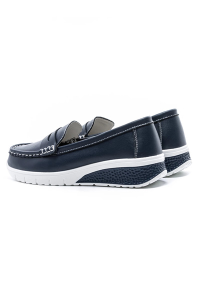 gallop Women's Casual Shoes Made of Genuine Leather K98201 Dark Blue