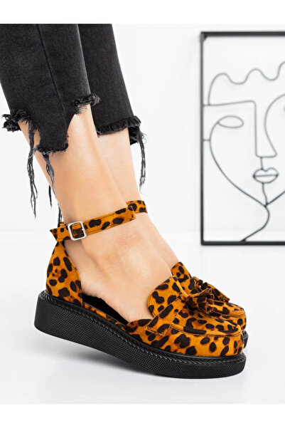 mei Women's Casual Shoes 3AH61 Leopard